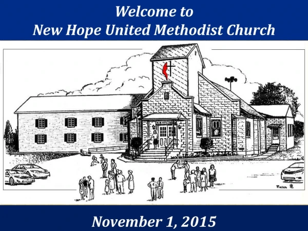 Welcome to New Hope United Methodist Church