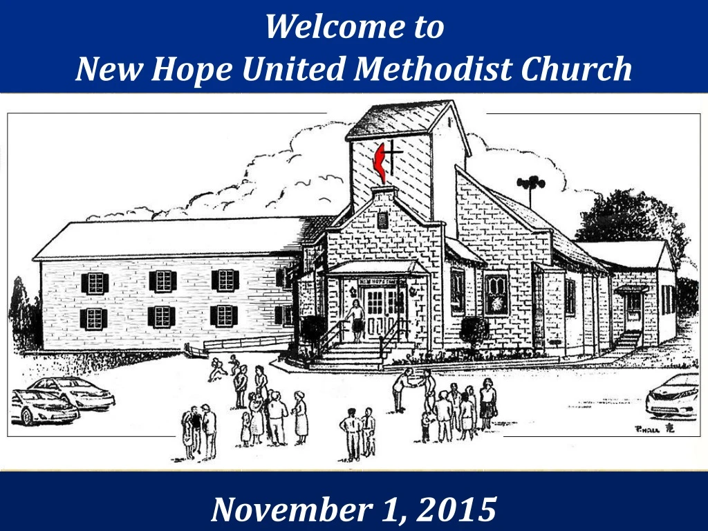 welcome to new hope united methodist church