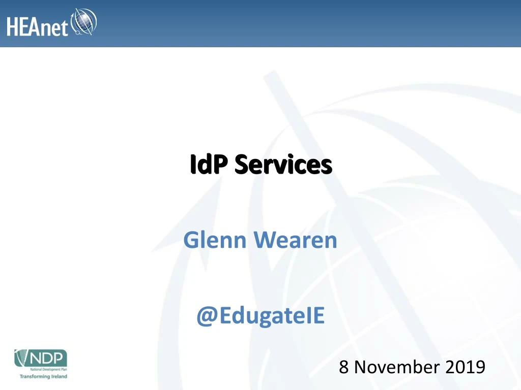 idp services