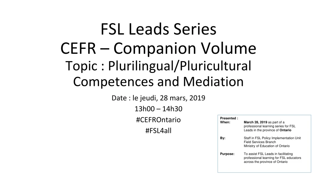 fsl leads series cefr companion volume topic plurilingual pluricultural competences and mediation