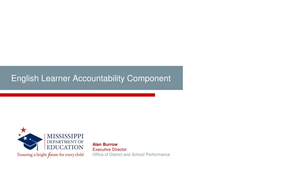 english learner accountability component