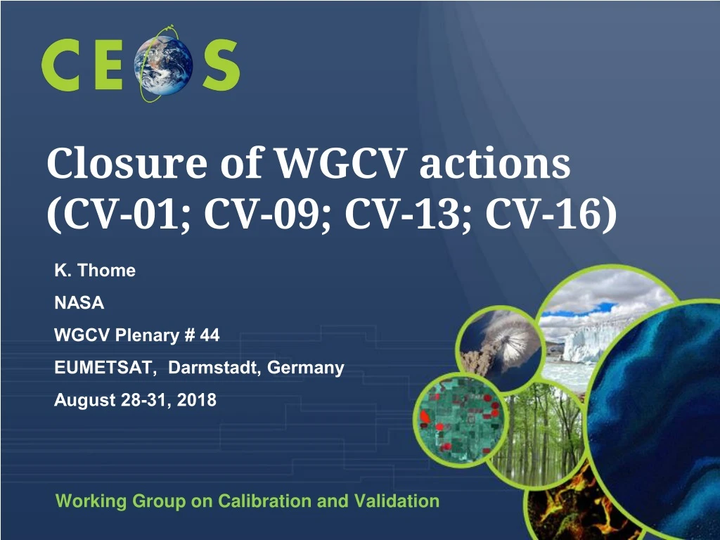 closure of wgcv actions cv 01 cv 09 cv 13 cv 16