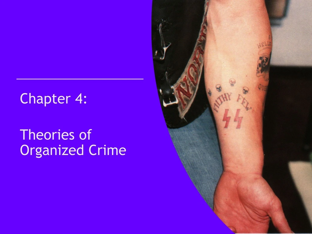 chapter 4 theories of organized crime