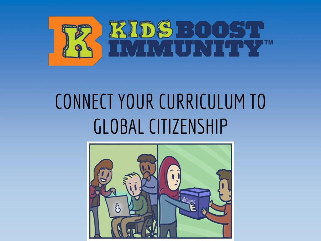 connect your curriculum to global citizenship
