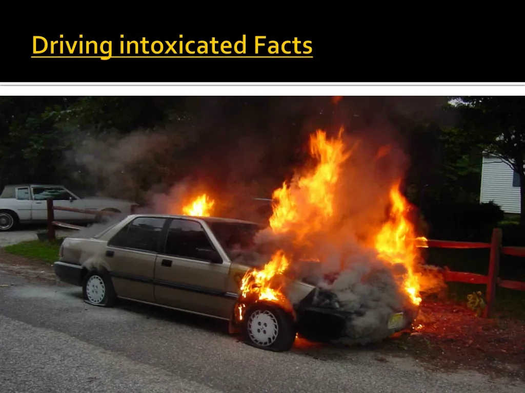 driving intoxicated facts
