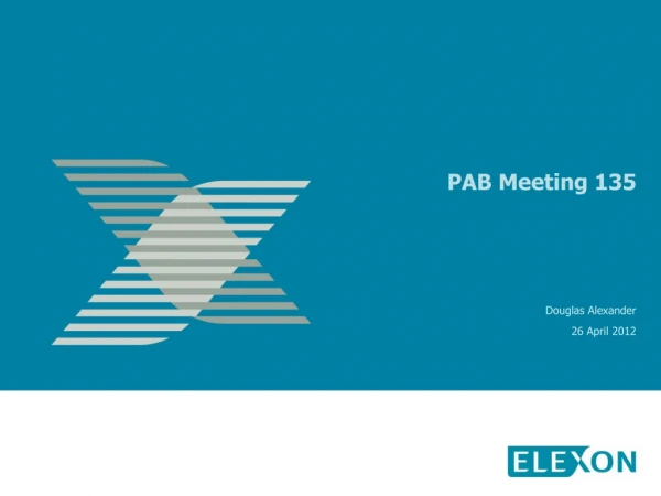 PAB Meeting 135