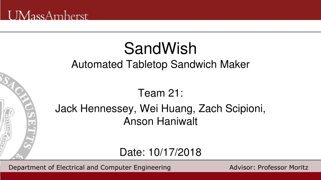 sandwish automated tabletop sandwich maker