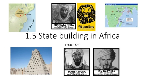 1.5 State building in Africa