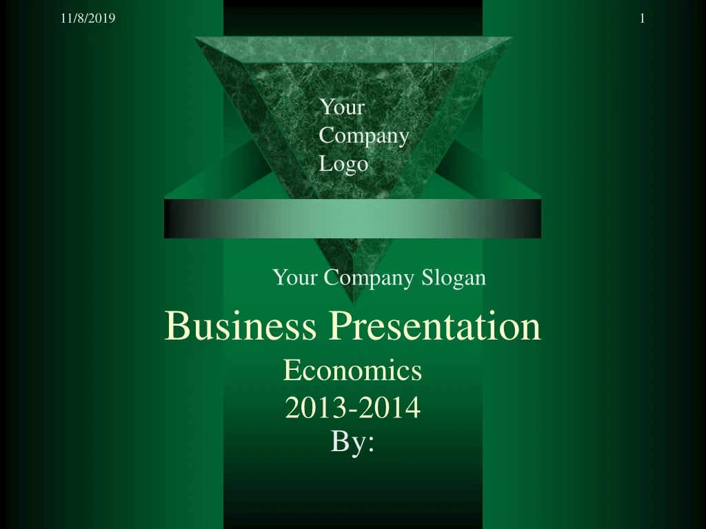 business presentation economics 2013 2014