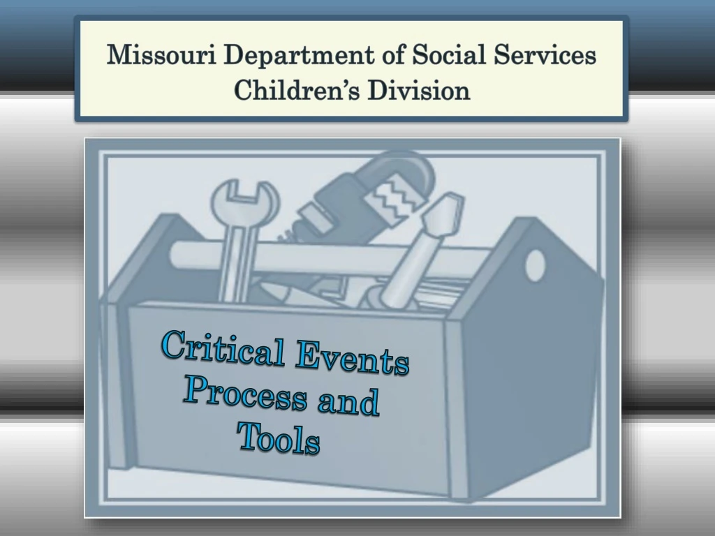 missouri department of social services children s division