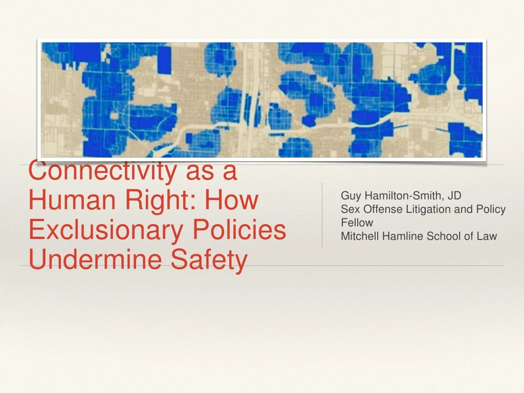 connectivity as a human right how exclusionary policies undermine safety