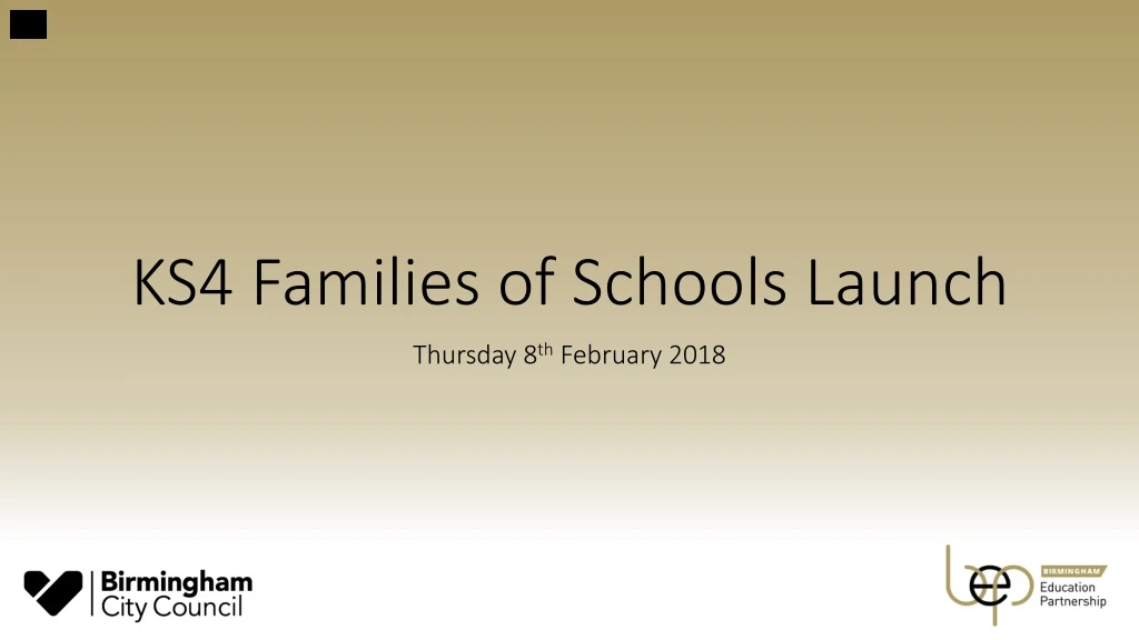 ks4 families of schools launch