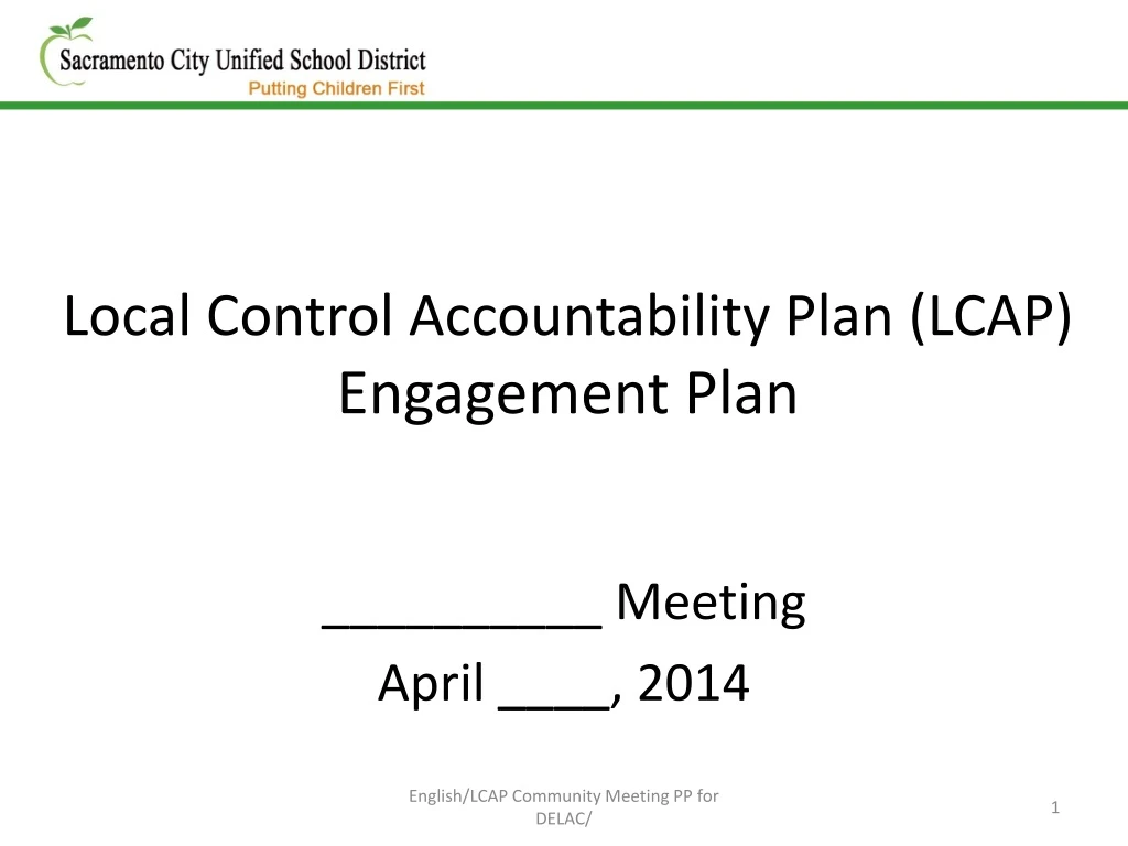 local control accountability plan lcap engagement plan