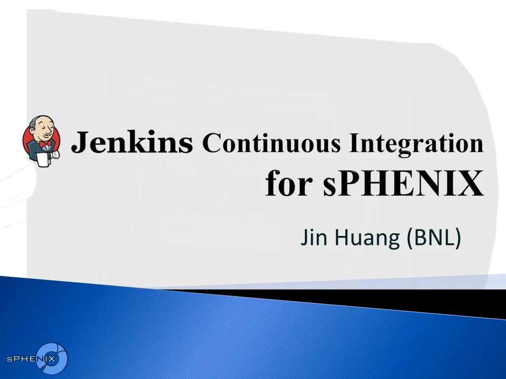 continuous integration for sphenix