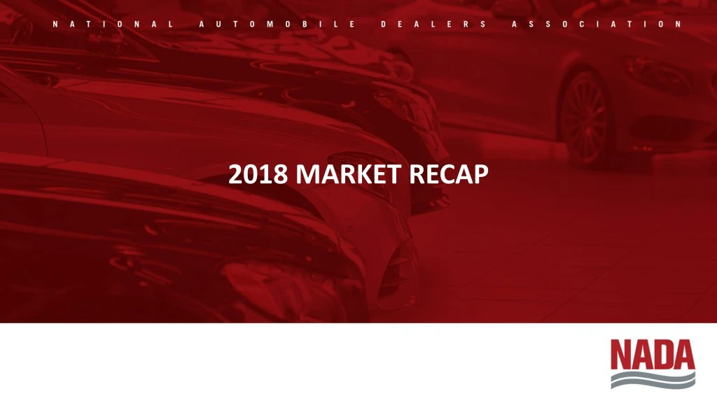2018 market recap
