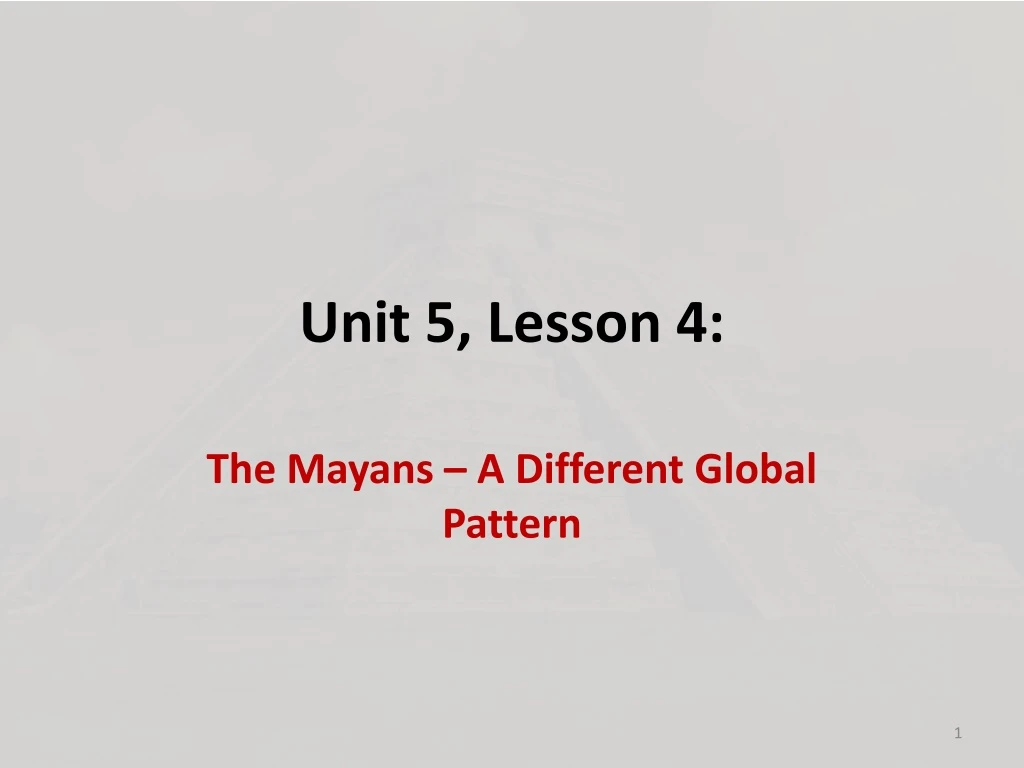unit 5 lesson 4