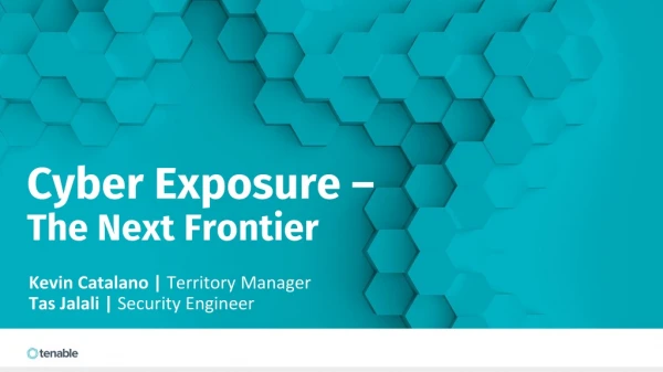 Cyber Exposure – The Next Frontier