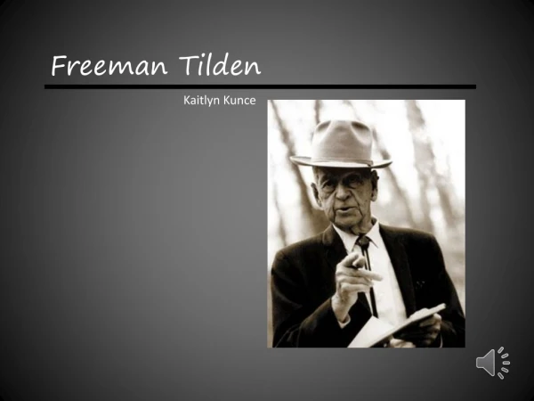 Freeman Tilden