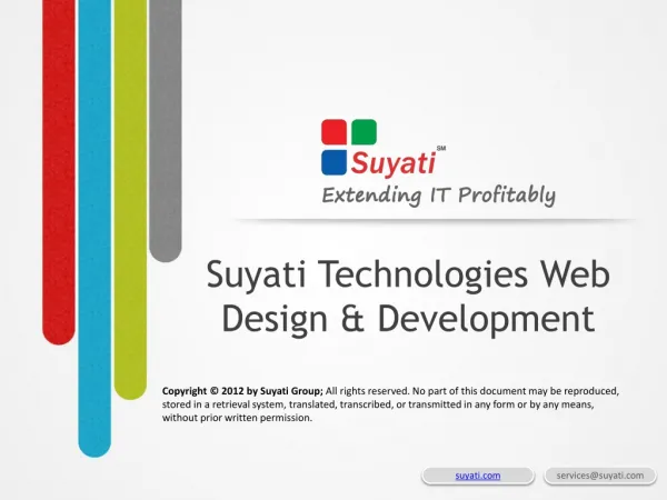 Web design and Software Development Company India - Suyati