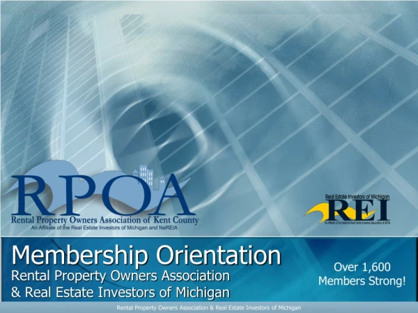 Membership Orientation