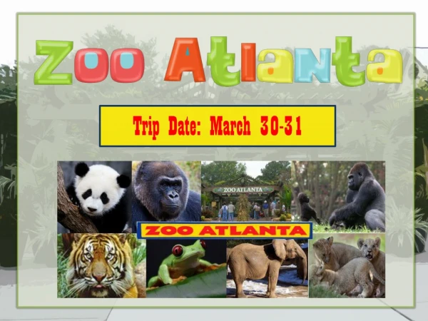Trip Date: March 30-31
