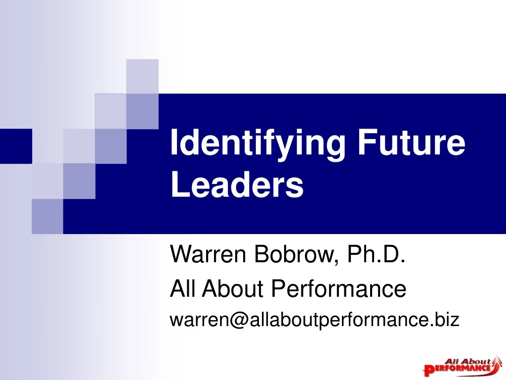 identifying future leaders