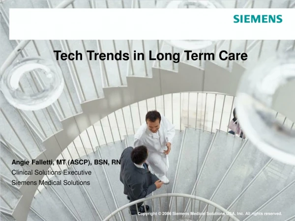Tech Trends in Long Term Care