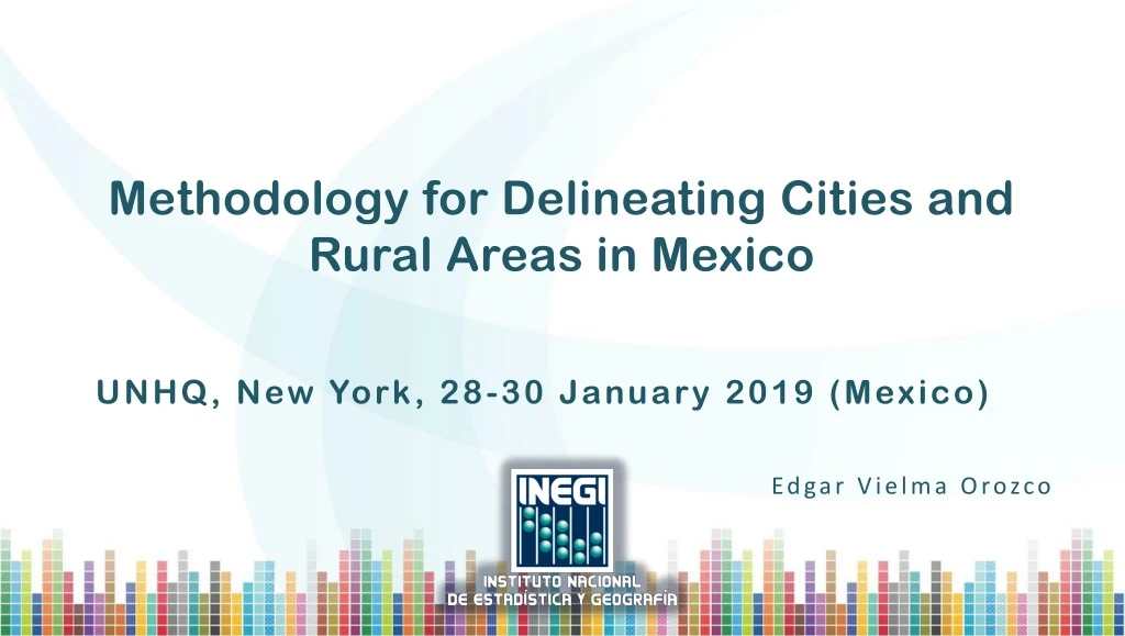 methodology for delineating cities and rural