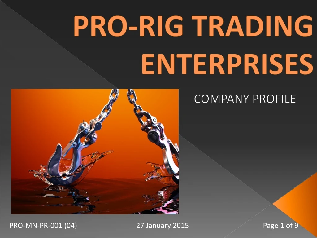 pro rig trading enterprises