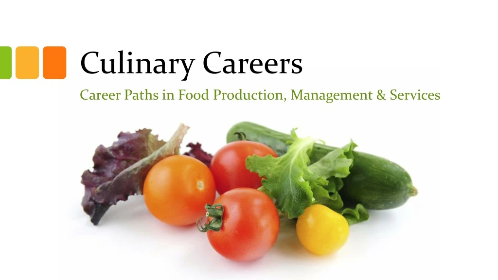 culinary careers