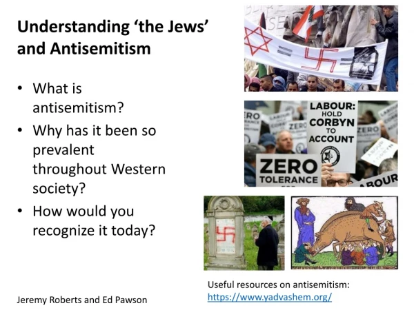 What is antisemitism? Why has it been so prevalent throughout Western society?
