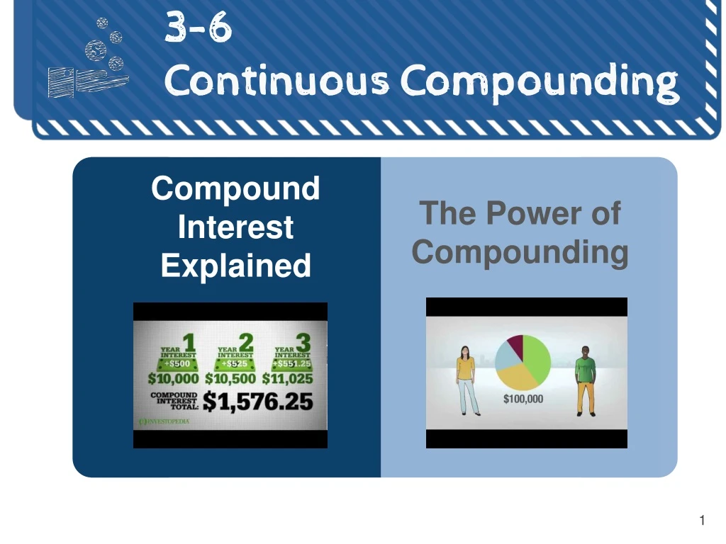 3 6 continuous compounding