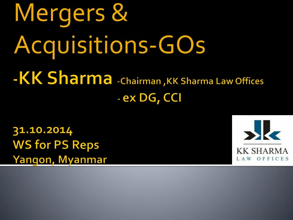 mergers acquisitions gos