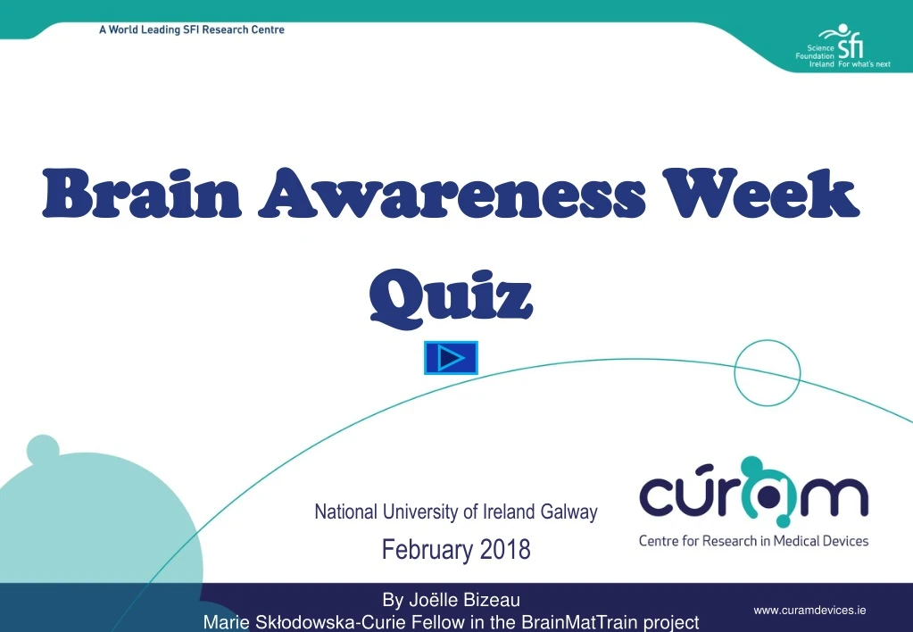 brain awareness week quiz