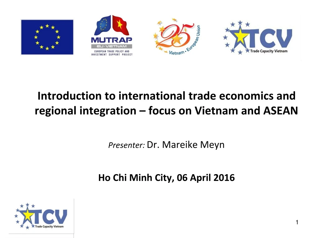 introduction to international trade economics