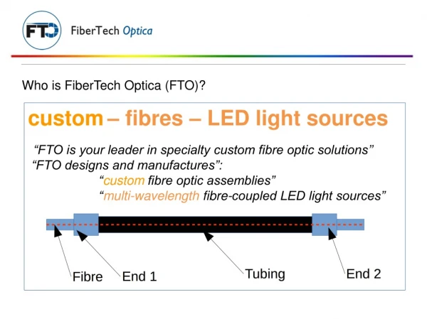 Who is FiberTech Optica (FTO)?