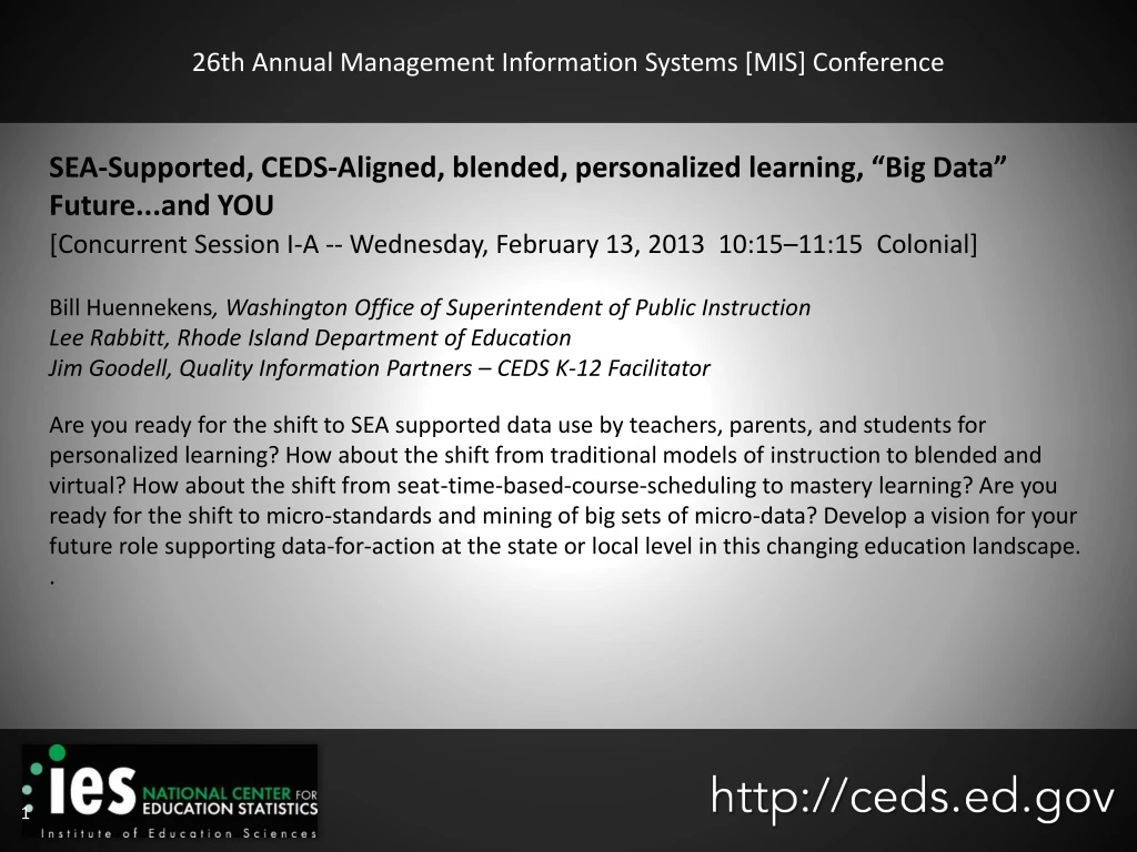 26th annual management information systems