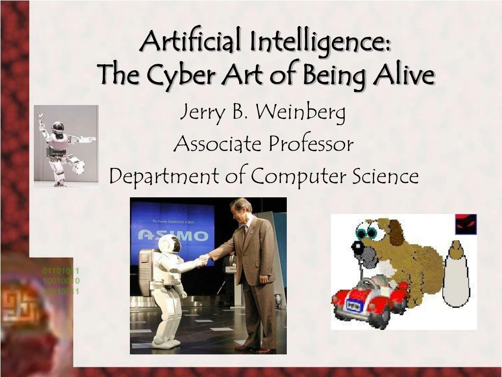 artificial intelligence the cyber art of being alive