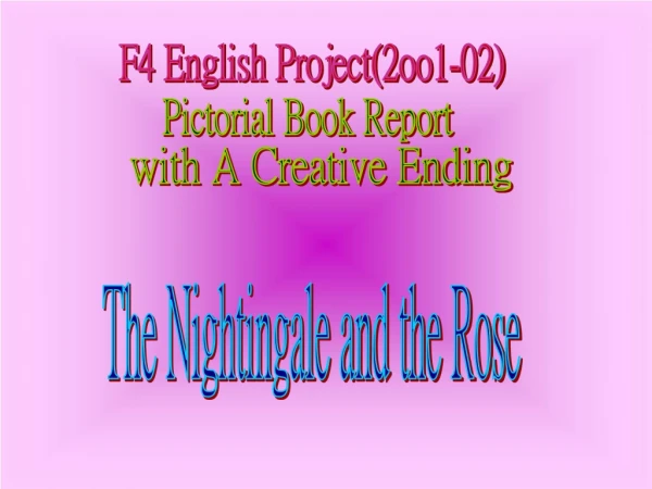 F4 English Project(2oo1-02)
