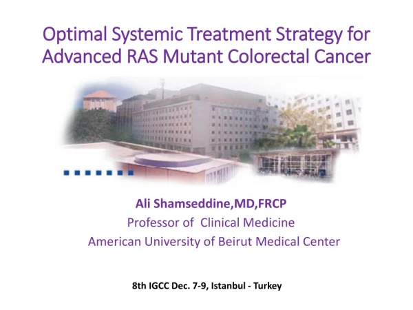 Optimal Systemic Treatment Strategy for Advanced RAS Mutant Colorectal Cancer