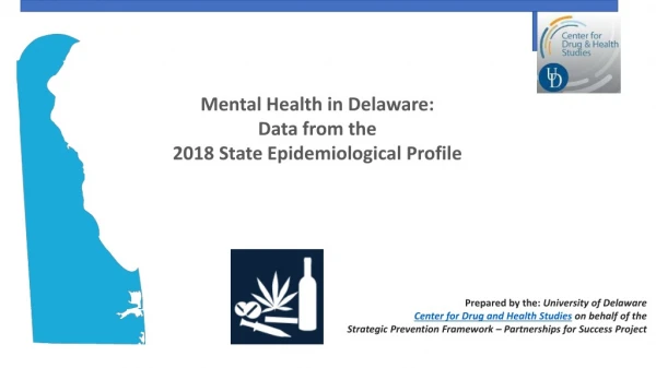 Mental Health in Delaware: Data from the 2018 State Epidemiological Profile