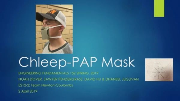 Chleep-PAP Mask