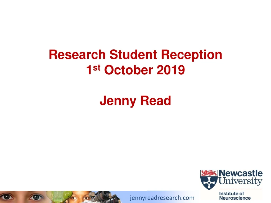 research student reception 1 st october 2019 jenny read