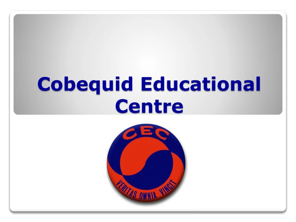 cobequid educational centre