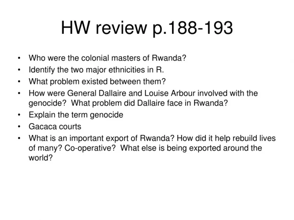 HW review p.188-193