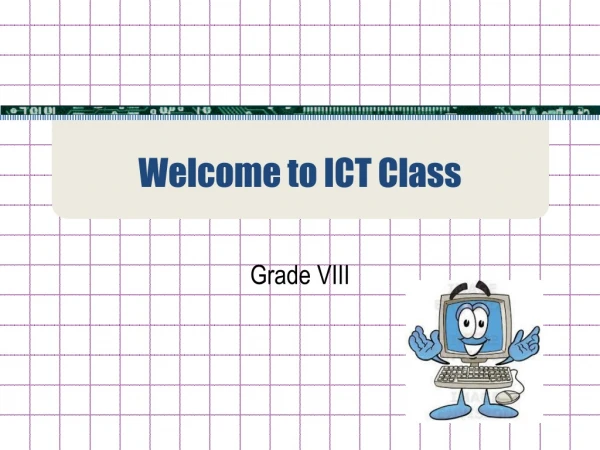 Welcome to ICT Class