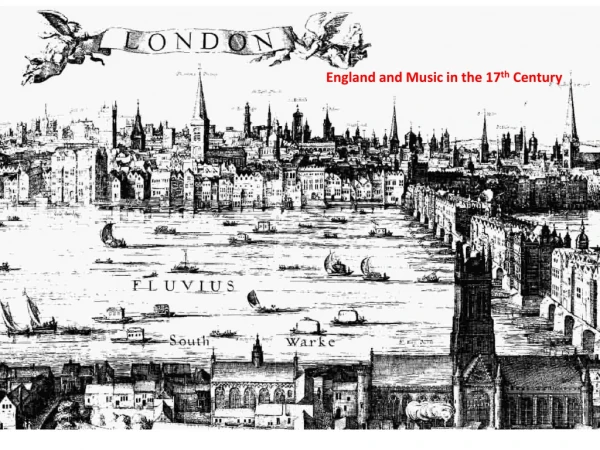 England and Music in the 17 th Century