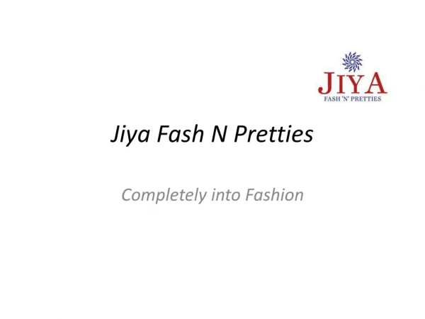 Jiya Fash N Pretties