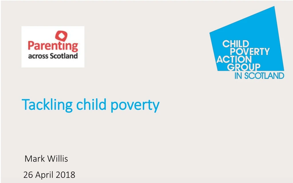 tackling child poverty