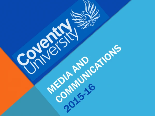 Media and communications 2015-16